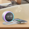 Portable Alarm Clock Mobile Phone Bluetooth Speaker